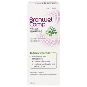 Bronwel Comp mikstur 240 ml produktbilde
