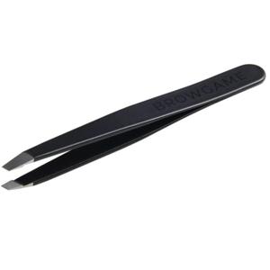 Browgame Signature Tweezer Slanted Soft Touch Blackout produkt bild