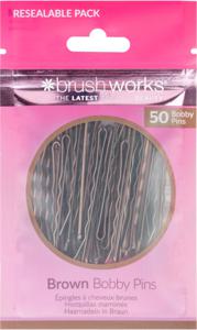 Brushworks Brown Bobby Pins produkt bild