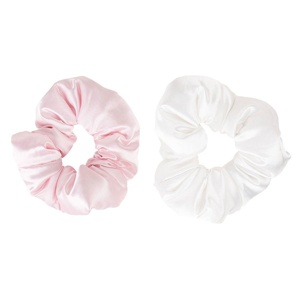 Brushworks Large Cloud Scrunchies Pink & White produktbilde