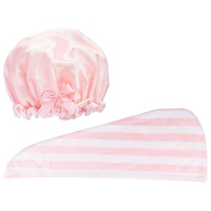 Brushworks Luxury Hair Towel & Shower Cap produktbilde