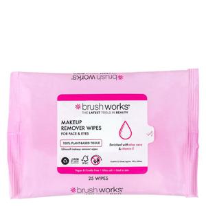 Brushworks Makeup Remover Wipes 25 Sheets produkt bild