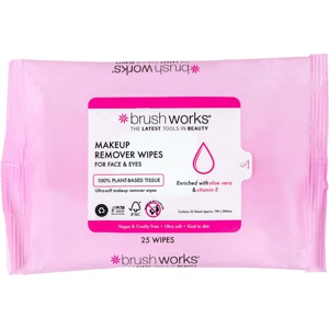 Brushworks Makeup Remover Wipes 25 Sheets Produktbild