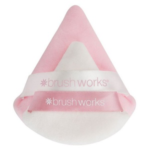 Brushworks Triangular Powder Puff Duo produktbillede