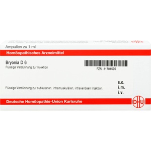BRYONIA D 6 Ampullen Produktbild