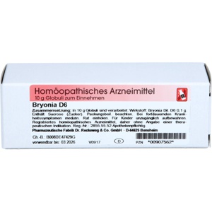 BRYONIA D 6 Globuli Produktbild