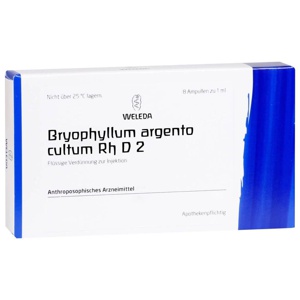 BRYOPHYLLUM ARGENTO cultum Rh D 2 Ampullen Produktbild
