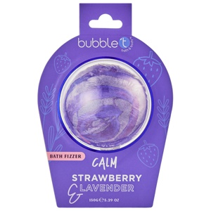 BubbleT Bath Fizzer Calm Strawberry & Lavender produktbilde
