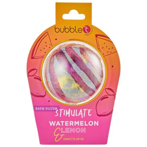 BubbleT Bath Fizzer Stimulate Watermelon & Lemon produktbilde