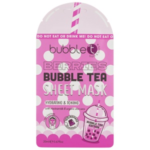 BubbleT Berries Bubble Tea Sheet Mask produktbilde