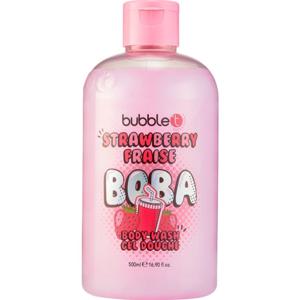 BubbleT Boba Strawberry Body Wash 500 ml produkt bild