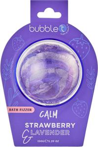 BubbleT Calm Strawberry & Lavender Bath Fizzer produkt bild