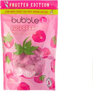 BubbleT Fruitea Raspberry Bath Crumble 250 g produkt bild