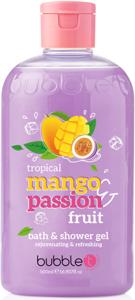 BubbleT Mango & Passion Fruit Smoothie Bath & Shower Gel 500 ml produkt bild