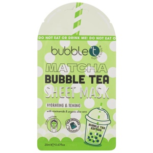 BubbleT Matcha Bubble Tea Sheet Mask produktbilde