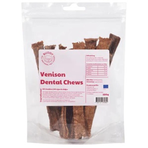 Buddy Dental Chews, Venison, 100 g produkt bild