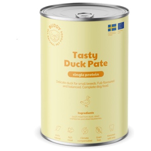 Buddy Dog Tasty Duck Pate 6x400 g produkt bild