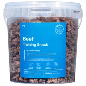 Buddy Pet Foods Beef Träningsgodis 1 kg produkt bild