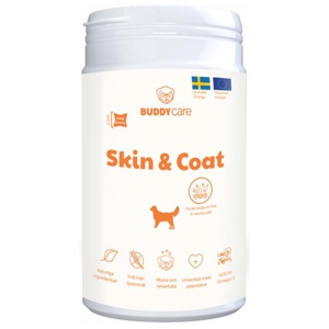 Buddy Skin & Coat tyggebiter tilskuddsfôr til hund 150 g produktbilde