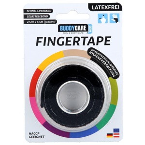 Buddycare Fingertape latexfrei schwarz, 1 St n.v. Produktbild