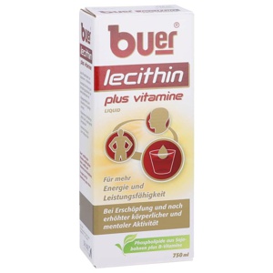 BUER LECITHIN Plus Vitamine flüssig Produktbild