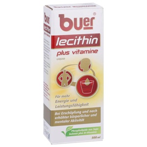 BUER LECITHIN Plus Vitamine flüssig Produktbild