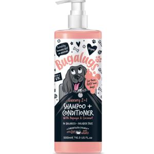 Bugalugs 2-i-1 schampo och balsam med papaya & kokos (500 ml) produkt bild