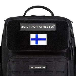 Built for Athletes Flag Patch Finland produkt bild
