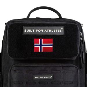 Built for Athletes Flag Patch Norway produkt bild