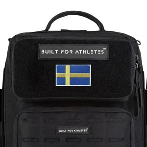 Built for Athletes Flag Patch Sweden produkt bild