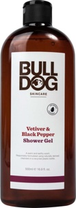 Bulldog Black Pepper & Vetiver Shower Gel 500ml produktbilde