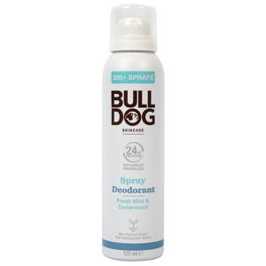 Bulldog Fresh Mint & Cedarwood Spray Deodorant 125ml produktbilde