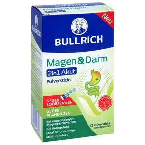 BULLRICH Magen & Darm 2in1 Akut Pulver Sticks Produktbild