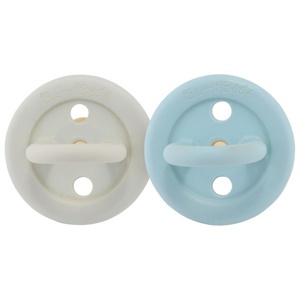 Bumibébé 2-pack 0-3 mån Rund Denim & Sage produkt bild