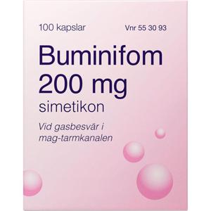 Buminifom Kapsel 200 mg 100 st produkt bild