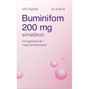 Buminifom kapsel 200 mg 250 st produkt bild