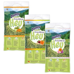 Bunny FrischGras Heu Set Karotte, Vital, Blüten Produktbild