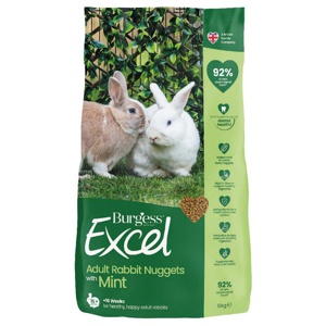 Burgess Excel Adult Rabbit Nuggets with Mint product image