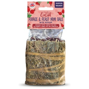 Burgess Excel Forage & Feast Mini Bale with Rosehip product image