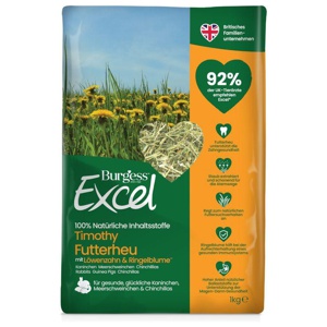 Burgess Excel Futterheu mit Löwenzahn und Ringelblume Produktbild