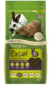 Burgess Excel Rabbit Adult 10 kg produkt bild