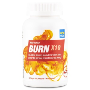 BURN 120 kapsler Med Koffein produktbillede