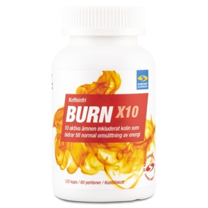 BURN 120 kapsler Uden koffein produktbillede