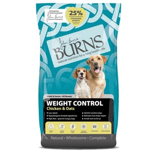 Burns Weight Control Adult & Senior - Chicken & Oats product image