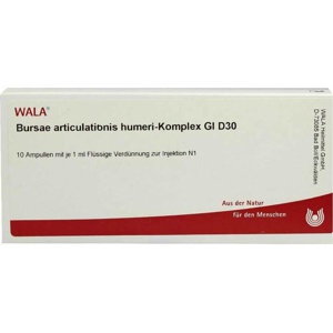 Bursaearticulatio hum. Kompl. GL D 30 Ampullen, 10X1 ml Ampullen Produktbild