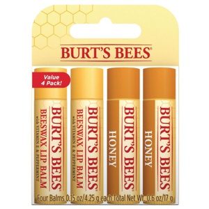 Burt's Bees Beeswax & Honey Quad Pack, 4 x 4,25 g produktbilde