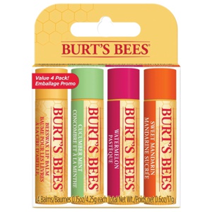 Burt´s Bees Lip Balm 4 Pack Freshly Picked produktbilde