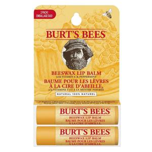 Burt's Bees Uni Beeswaz Lip Balm Tube Blister Twin Pack (425x2g) produkt bild
