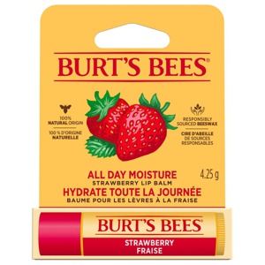 Burt's Bees Lip Balm Strawberry Blister 425g produkt bild