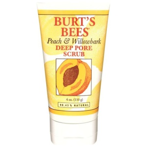 Burt's Bees Deep Pore Scrub Peach & Willow Bark 110 g produkt bild